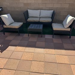4 PC Outdoor furniture Patio Set