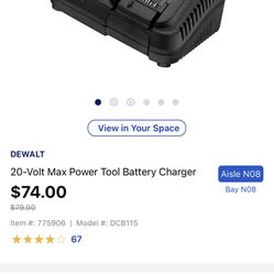 Dewalt Charger Brand New