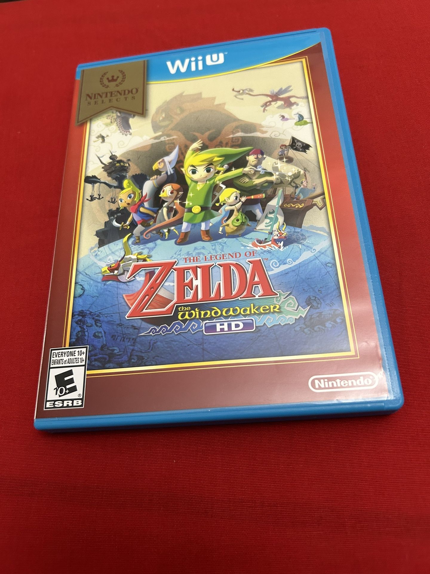 Nintendo Wii U Game ( The Legend Of Zelda The Wind Waker )