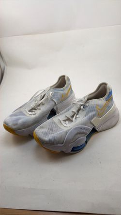 Nike SuperRep Go Sneakers White Blue Yellow size 7.5 women
