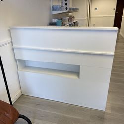 Receptionist desk