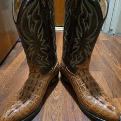 Alligator Print Boots  10.5D 