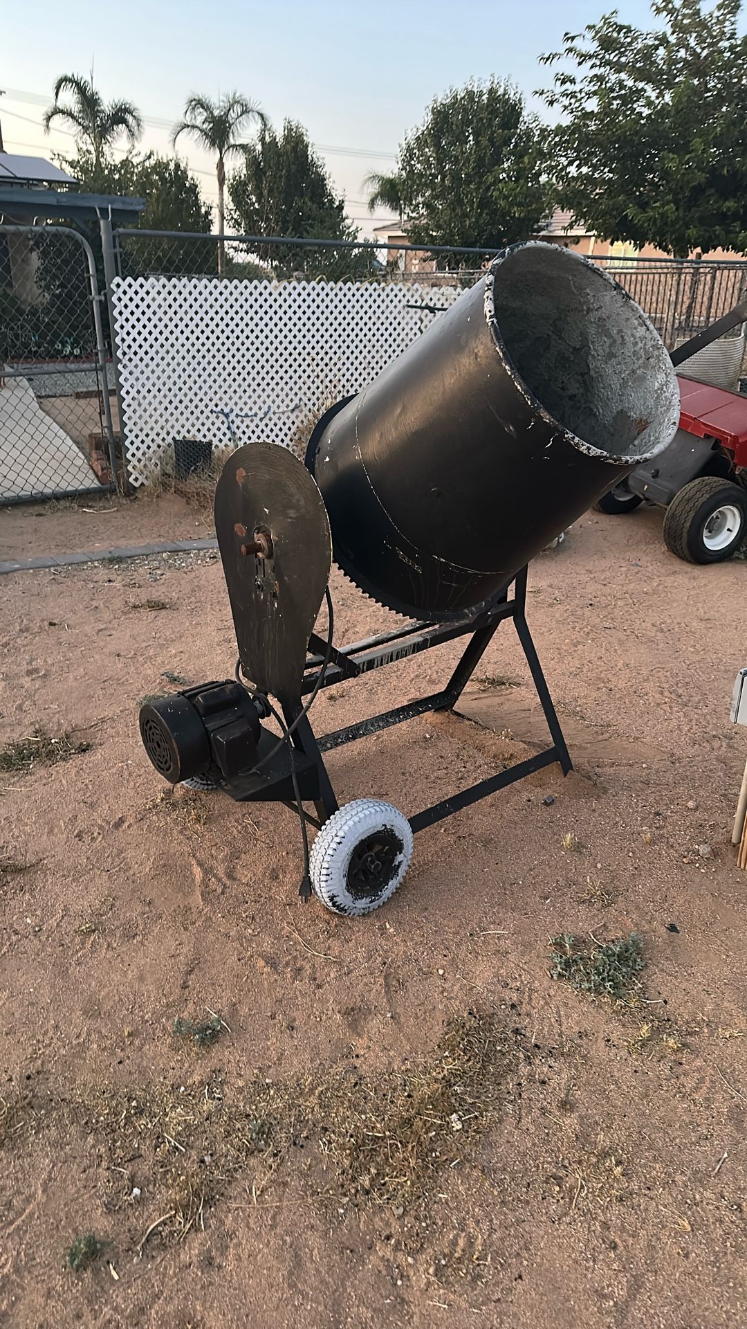 Electric Cement Mixer