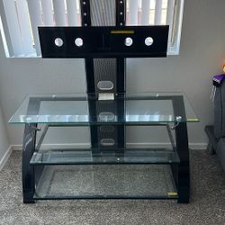 Glass TV Stand 