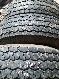 ST225 75 15 four trailer tires $20 each