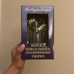 Dodgers 2024 World Series Replica Trophy