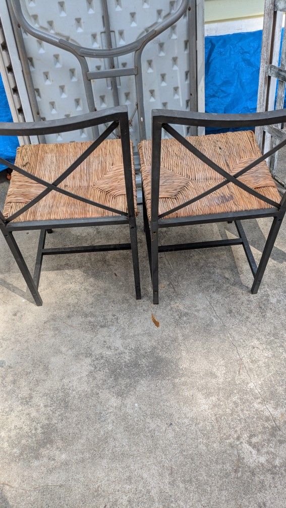 Chairs (2) Metal