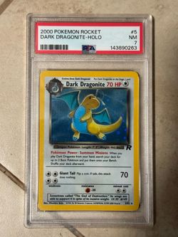 Dark Dragonite PSA 7