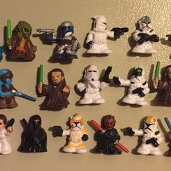 Star Wars Fighter pod Figures 17 Total