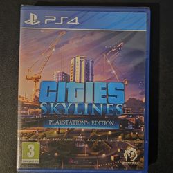 PS4 Video Game- CITIES SKYLINES- New Sealed