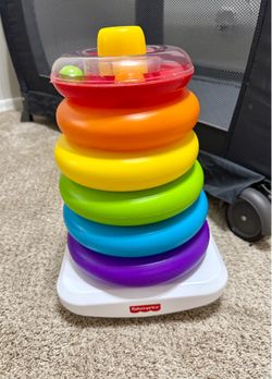 Fisher price baby stacking rings