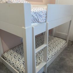 West Elm Low Twin Bunk bed