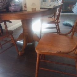 Kitchen Table & 3 Chairs