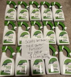 Scotts Turf Builder Starter Food for New Grass Ready-Spray 32 oz. 600 sq. ft. Use on Newly Seeded Lawns