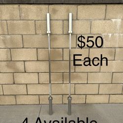 5ft Barbell for Strength Training, 2 Inch Bar for Squats, Curls, Deadlifts, Presses, Hip Thrusts