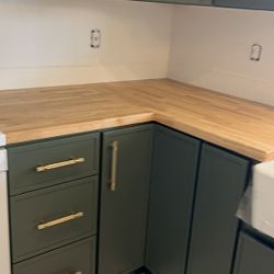 Butcher Block  Wood Counter Tops