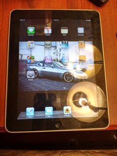 Apple iPad tablet