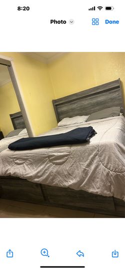 Must Go Today!!!! Queen Bed Frame and Dresser