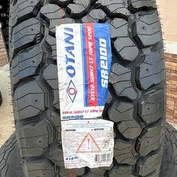 🔥 33x12.50R17 LT – Otani SA2100 M/T Tires | Fresh Stock | FREE Install & Mount 🔥