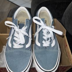 Blue Vans 
