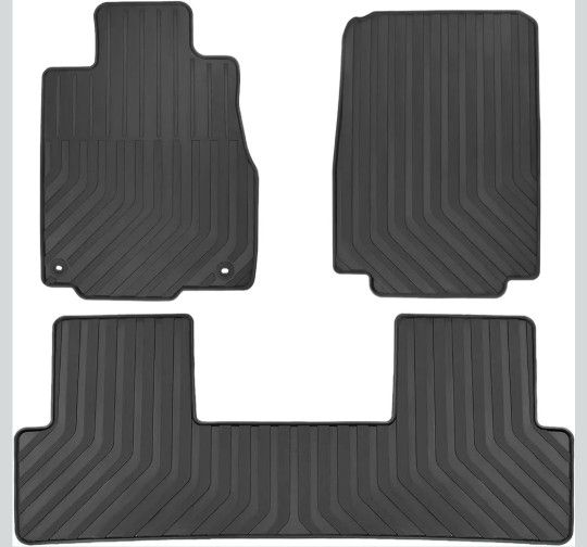 Car Floor Mat for Honda CR-V CRV 4th Generation 2012 2013 2014 2015 2016 Custom Fit Full Black Rubber Auto Floor Liners Mat All Weather Protection Hea