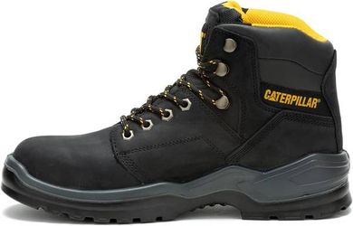 NEW Size 9.5 Cat Footwear Men Work Boots Striver Steel Toe Caterpillar Safety Boot Black