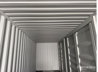 40' High Cube Container, 4 Side Doors, New One-Trip, Delivered