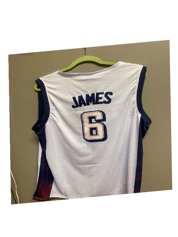 LeBron James USA Jersey Genuine Athletic Gear organization you