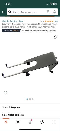 Box w/5 Laptop Trays Add-on For VESA Arm 75mm X 75mm
