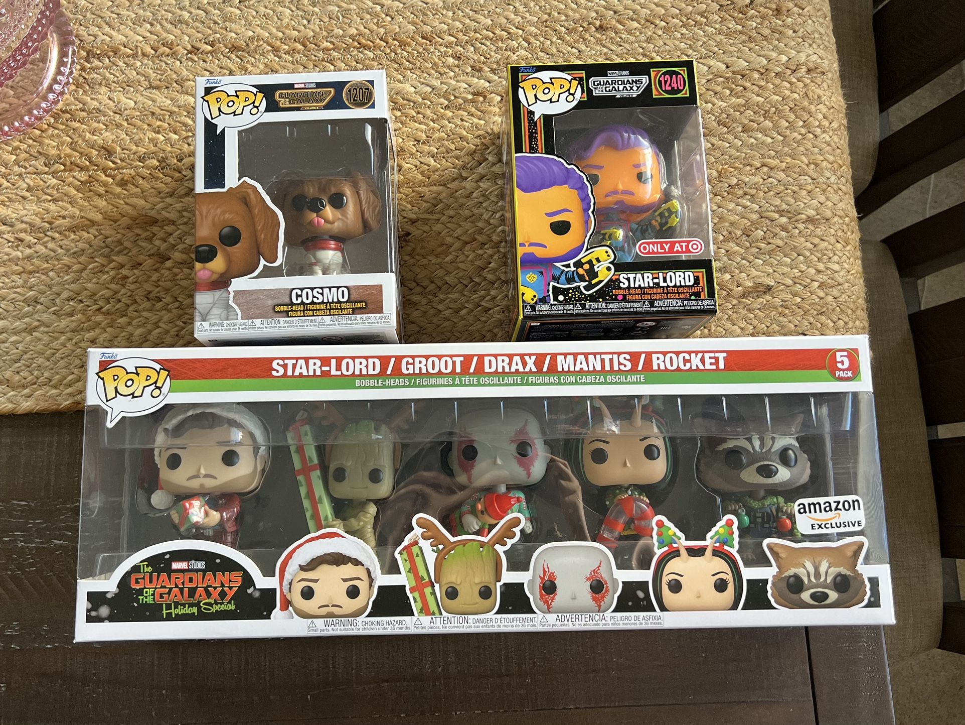 Marvel Guardians Of The Galaxy Funko Pops