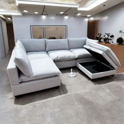 5 Piece Cloud Couch Sectional Sofa