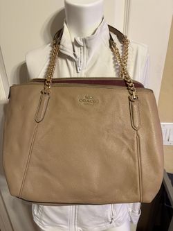 Coach Ava chain tote 87775 beachwood ac-01-006
