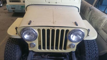 1948 CJ2A VERY CLEAN V6 4X4 4 SPEED