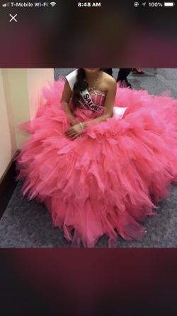 pink sweet 15/16 dress!