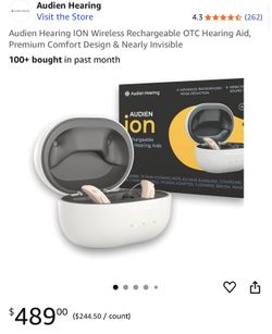 Ion OTC Hearing Aids 