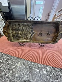 Metal Decorative Tray