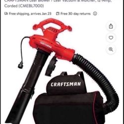 Craftsman  Leaf Blower Brand New $100