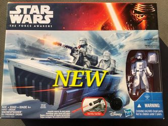 NEW Star Wars - The Force Awakens - First Order Snowspeeder