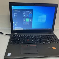 Lenovo ThinkPad T46015.6" Intel core i5 6200U @ 2.30GHZ 8GB 128GB SSD W10p  The  battery is missing,  you have to plug it in all time  .power adapter 