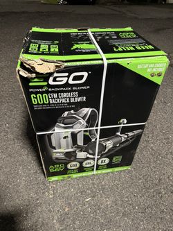 EGO POWER+ 56-volt 600-CFM 145-MPH Battery Backpack Leaf Blower Battery Not Included Charger Not Included