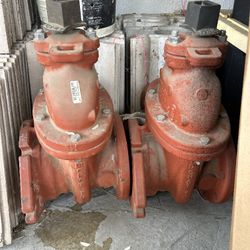 6inch GATE VALVE (2) Never INSTALLED