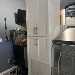 White Shaker Cabinet Pantry 