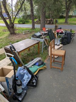 Townwide Yard Sale in Titusville - tools, luggage, vacuum etc