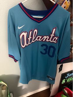 New Atlanta Braves Powder Blue Drake Baldwin Jersey