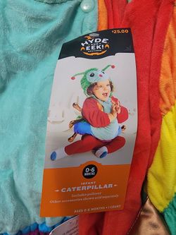 Infant Caterpillar Halloween Costume 0-6 m, 6-12 months