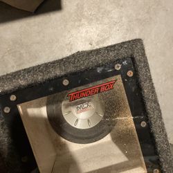 Thunder box 8” Sub 