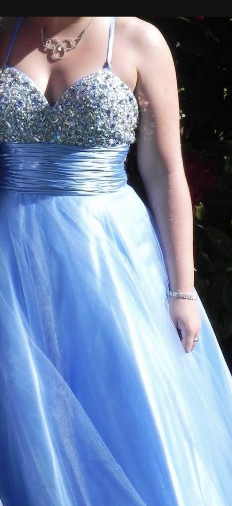 Formal Homecoming Dress/Prom From David’s Original Cost $450 Plus Tax. Size 8-10