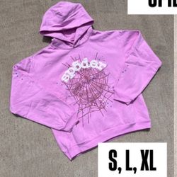 Pink Spider Hoodie