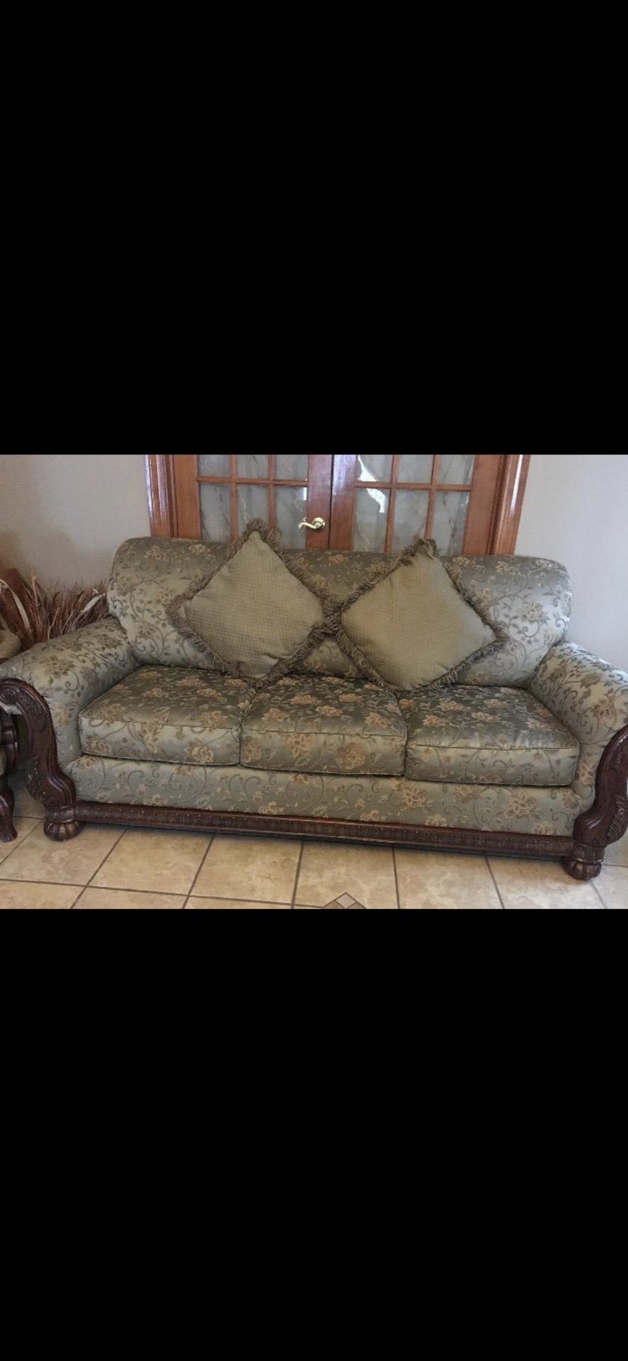 2 sofa 1 love seat and 1 arm chair