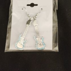 Guitar Earrings